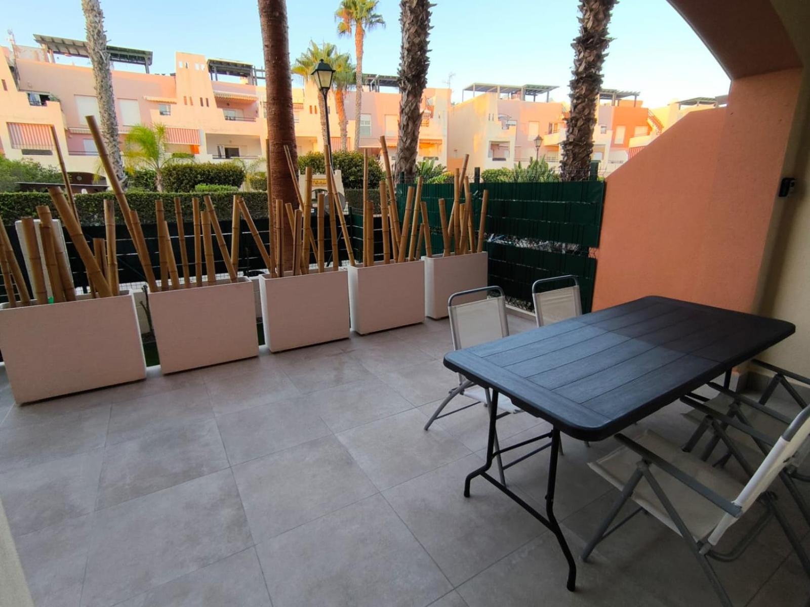 Ferienwohnung Bajo De Diseno, Piscina Privada Climatiza, 150M De La Playa Vera Exterior foto