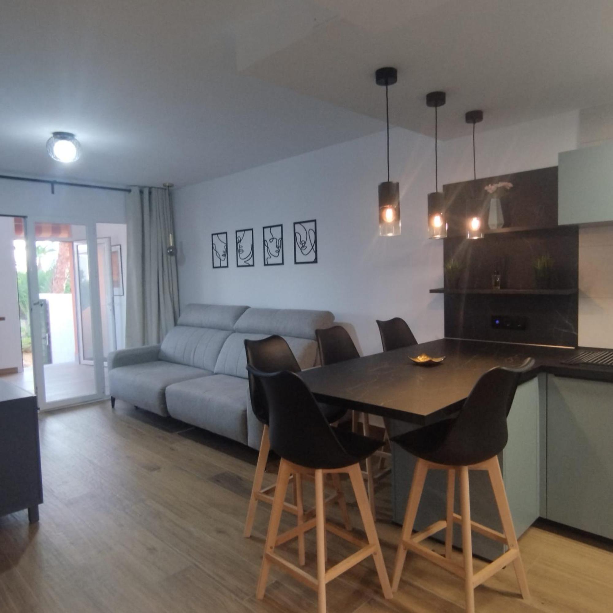 Ferienwohnung Bajo De Diseno, Piscina Privada Climatiza, 150M De La Playa Vera Exterior foto