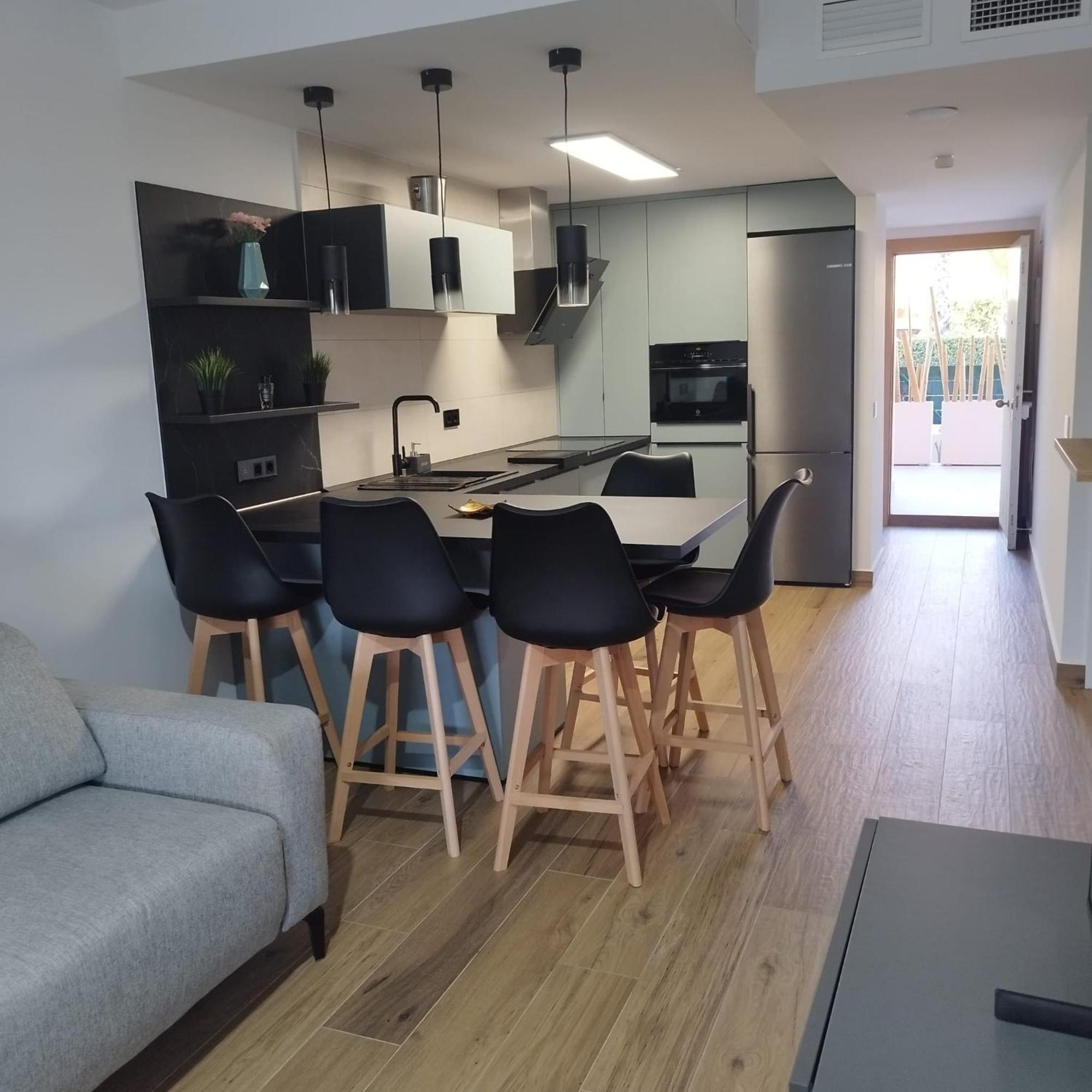 Ferienwohnung Bajo De Diseno, Piscina Privada Climatiza, 150M De La Playa Vera Exterior foto