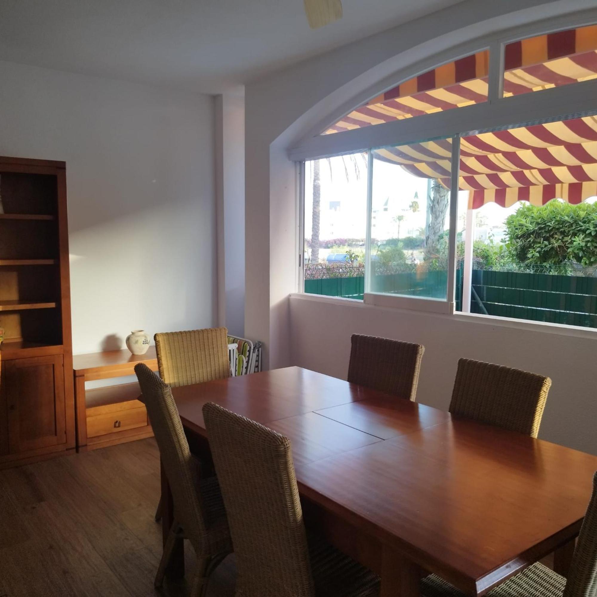 Ferienwohnung Bajo De Diseno, Piscina Privada Climatiza, 150M De La Playa Vera Exterior foto